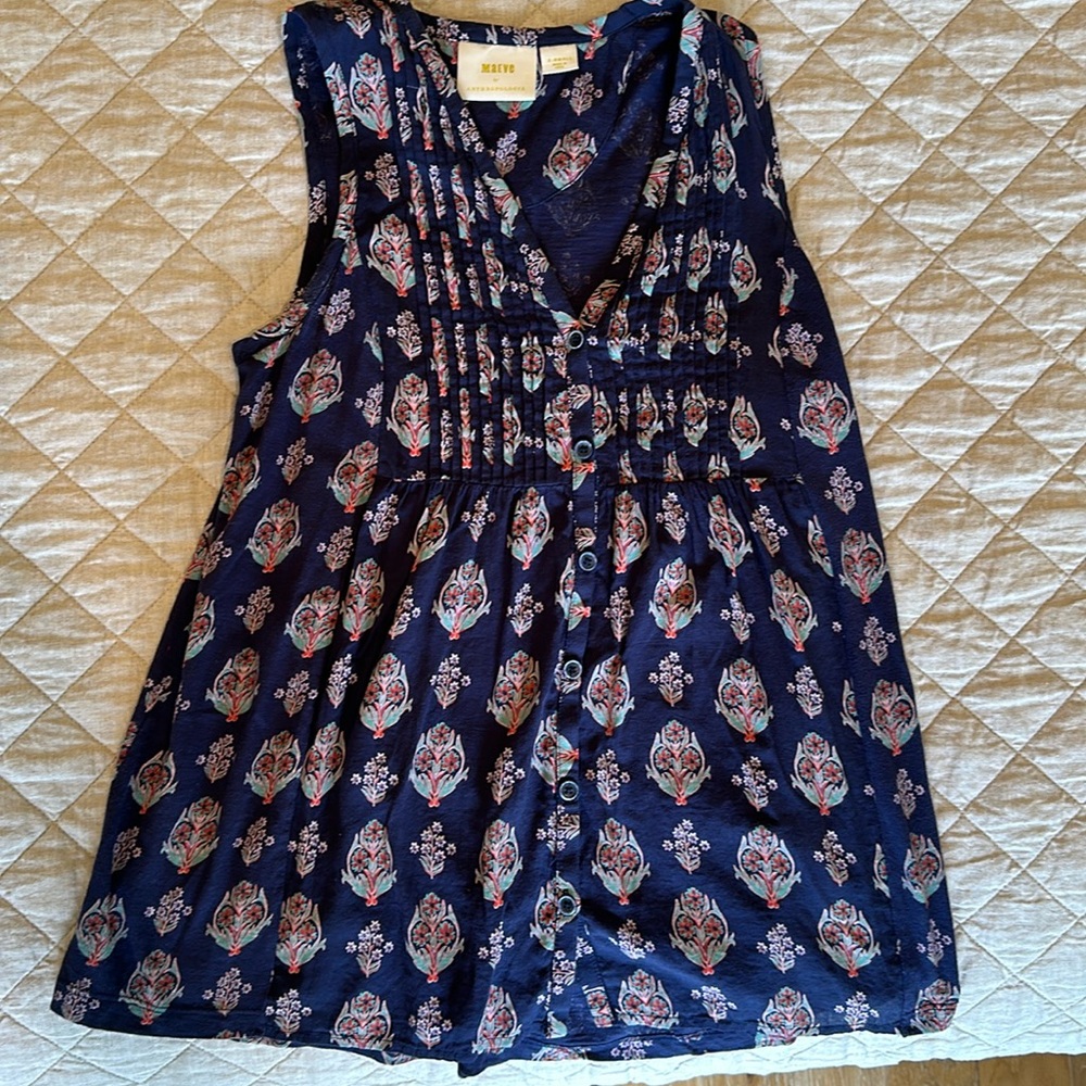 ANTHROPOLOGIE MAEVE Sleeveless Top - Size XS